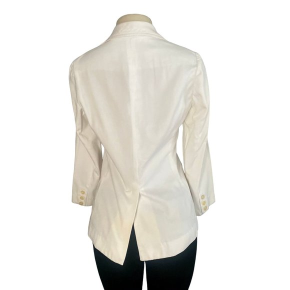 Vintage 60s Nat Allen Blazer Jacket in White Size S midcentury blazer jacket. - Picture 6 of 10